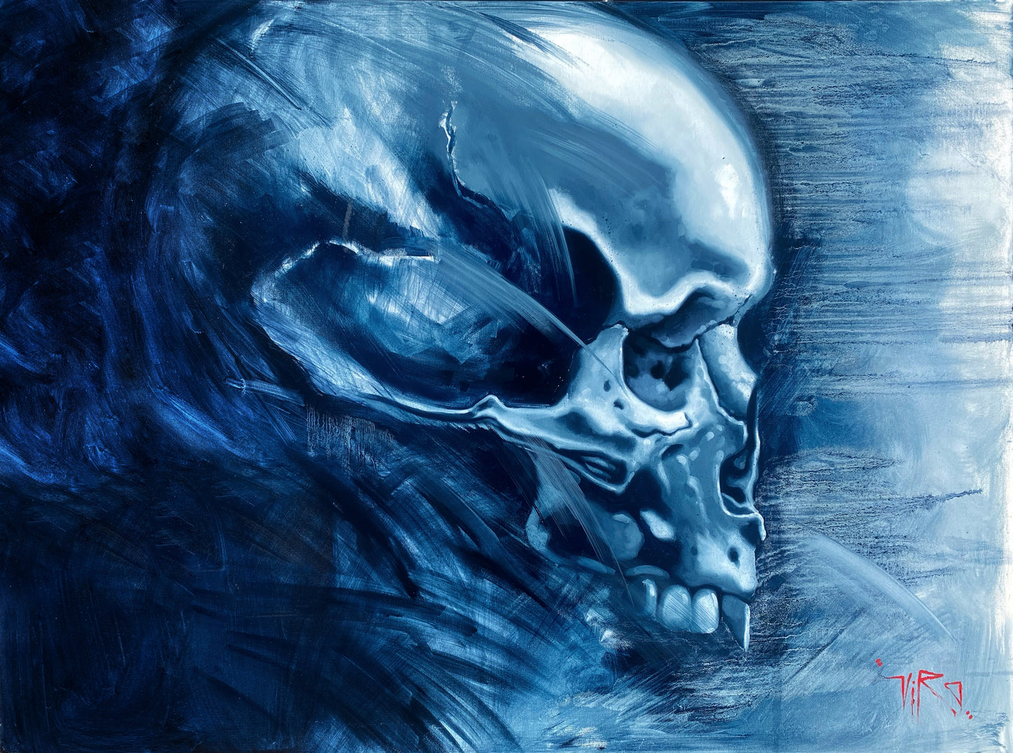 It was blue all along