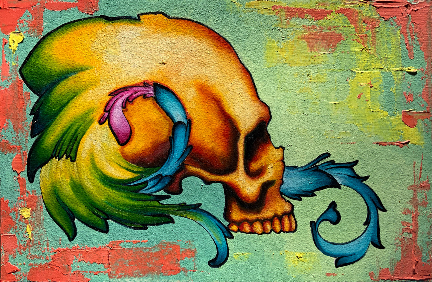 Filigree Skull