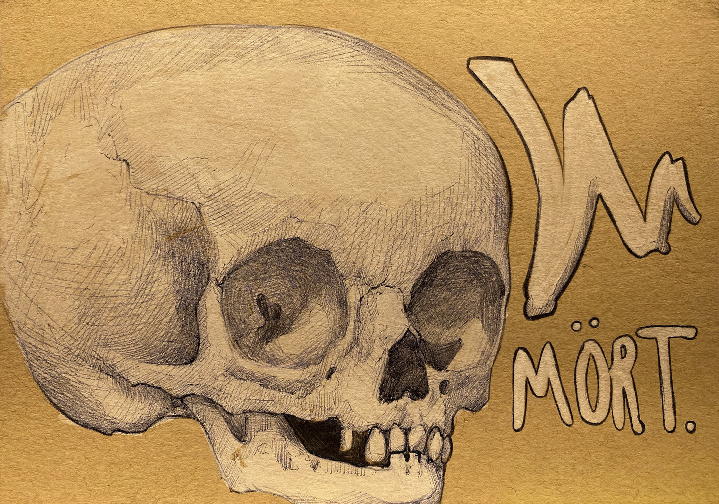 Mort 5X7 inches