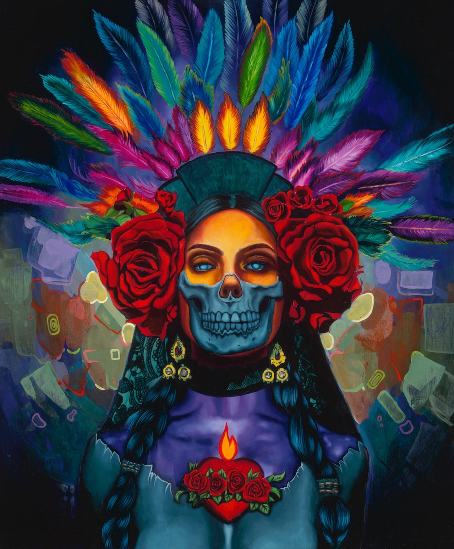 Muerte Holofoil Sticker