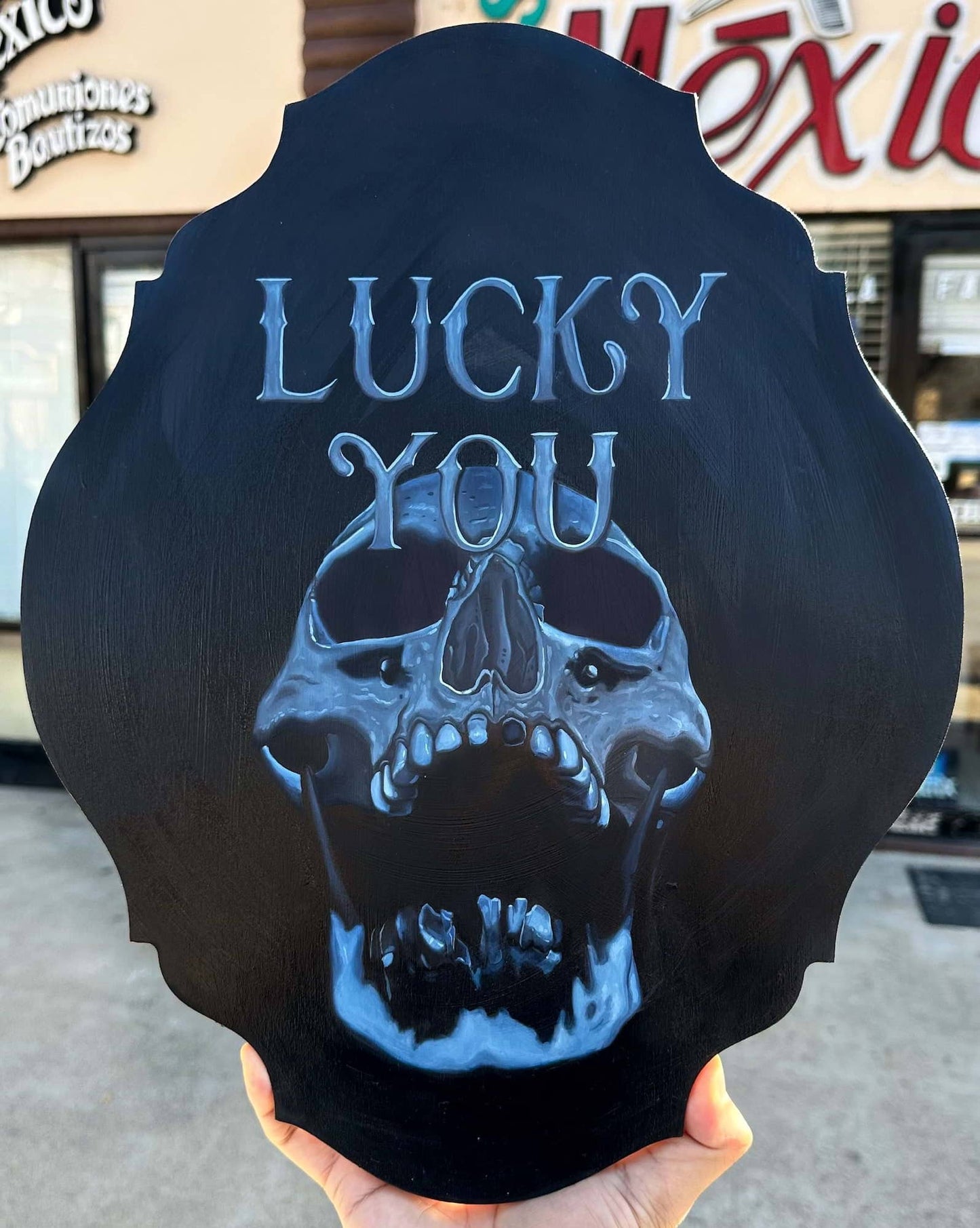 Lucky You (Original Oil Painting)
