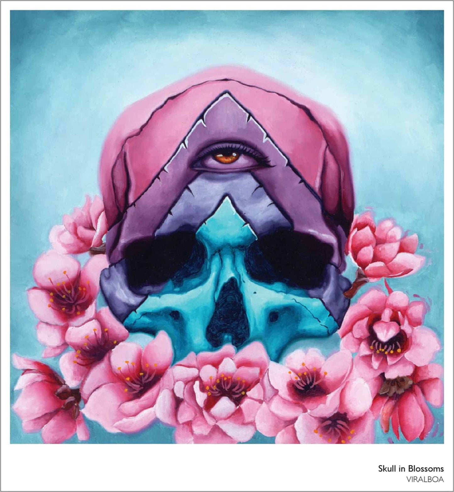 Skull in Blossom